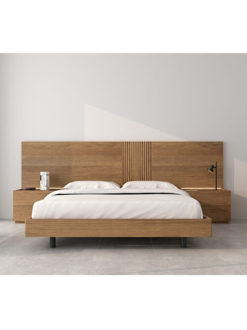 CABECERO DE CAMA CORRIDO ONA ROBLE