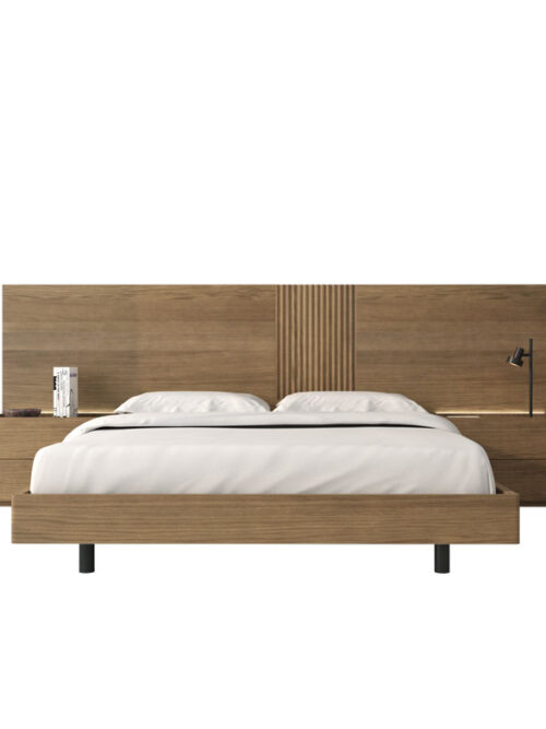 CABECERO DE CAMA CORRIDO ONA ROBLE