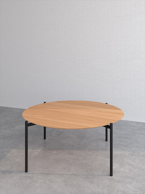 MESA DE CENTRO MID REDONDA 80×80