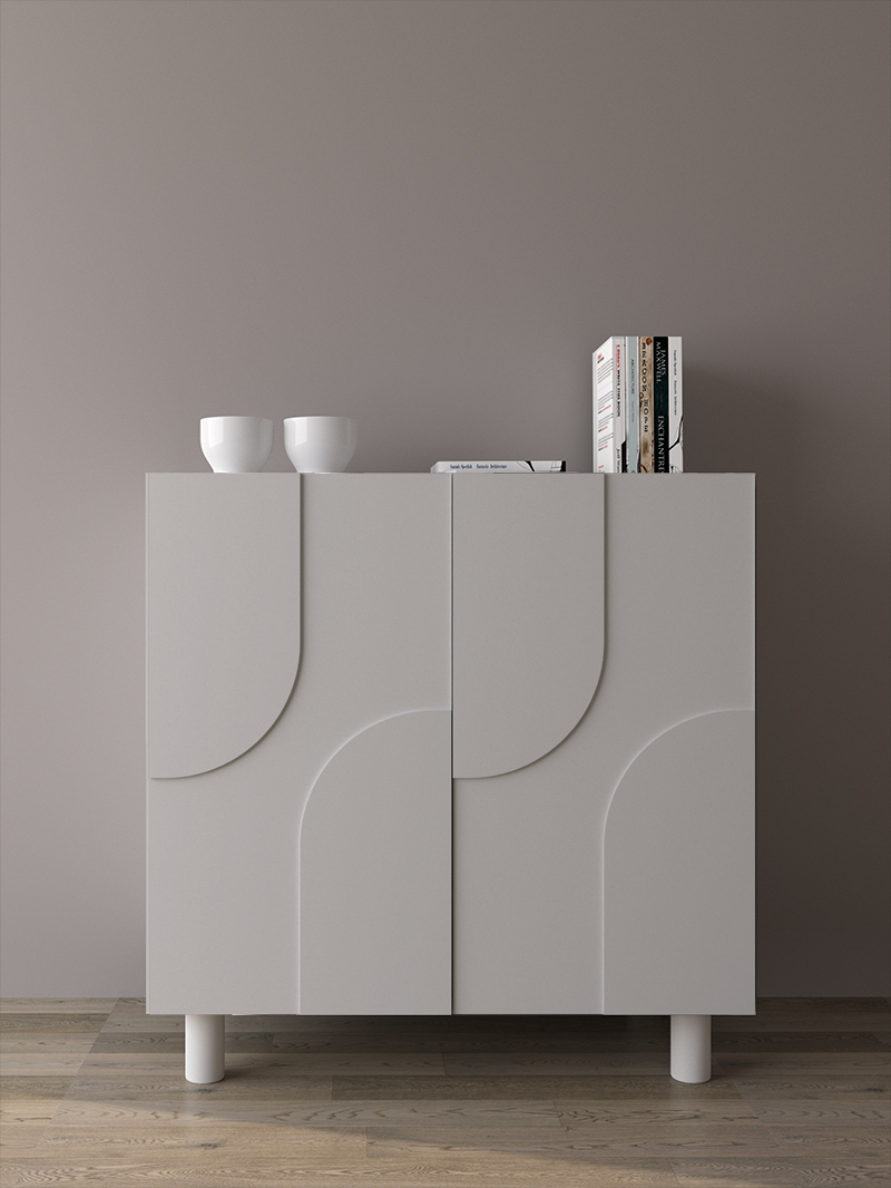 MUEBLE APARADOR DUNE 2 BLANCO - Imagen 3