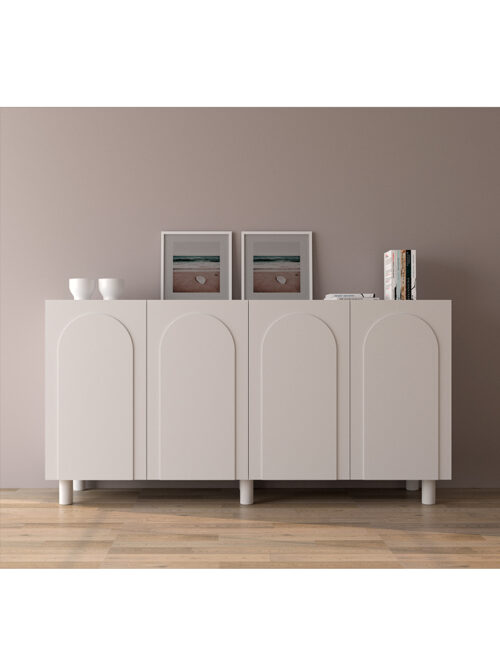 MUEBLE APARADOR DUNE 4 BLANCO