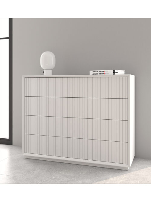CÓMODA STICK 1 4C BLANCA