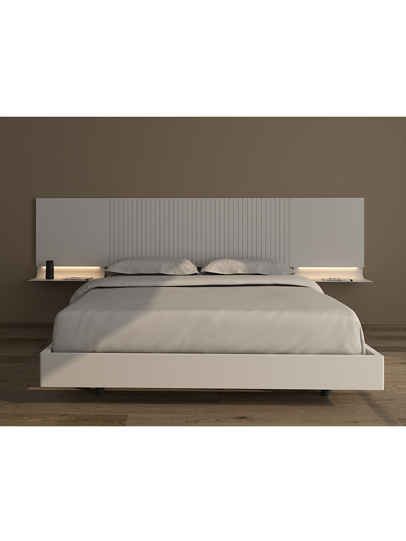 CABECERO DE CAMA AIRE 3 BLANCO