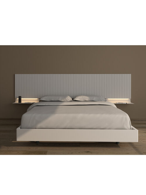 CABECERO DE CAMA AIRE 4 BLANCO
