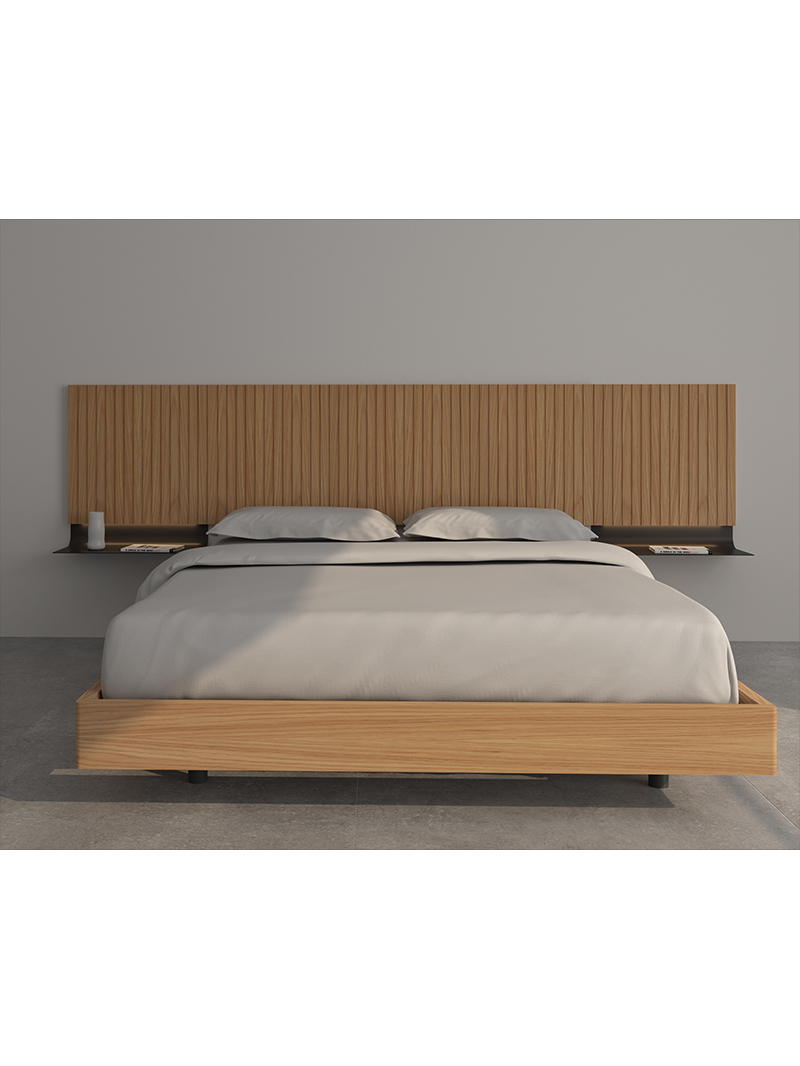 CABECERO DE CAMA AIRE 4 ROBLE