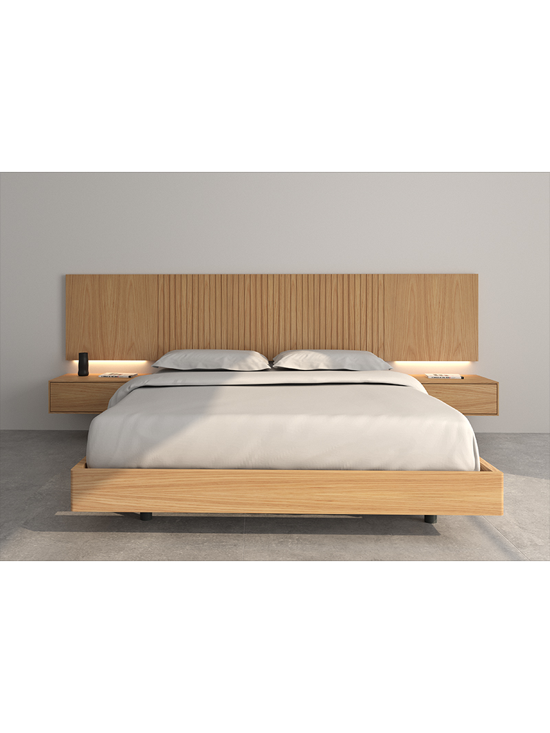 CABECERO DE CAMA AIRE 3 ROBLE - Imagen 3
