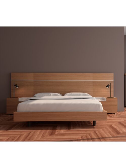 CABECERO DE CAMA CORRIDO ROBLE TRAY