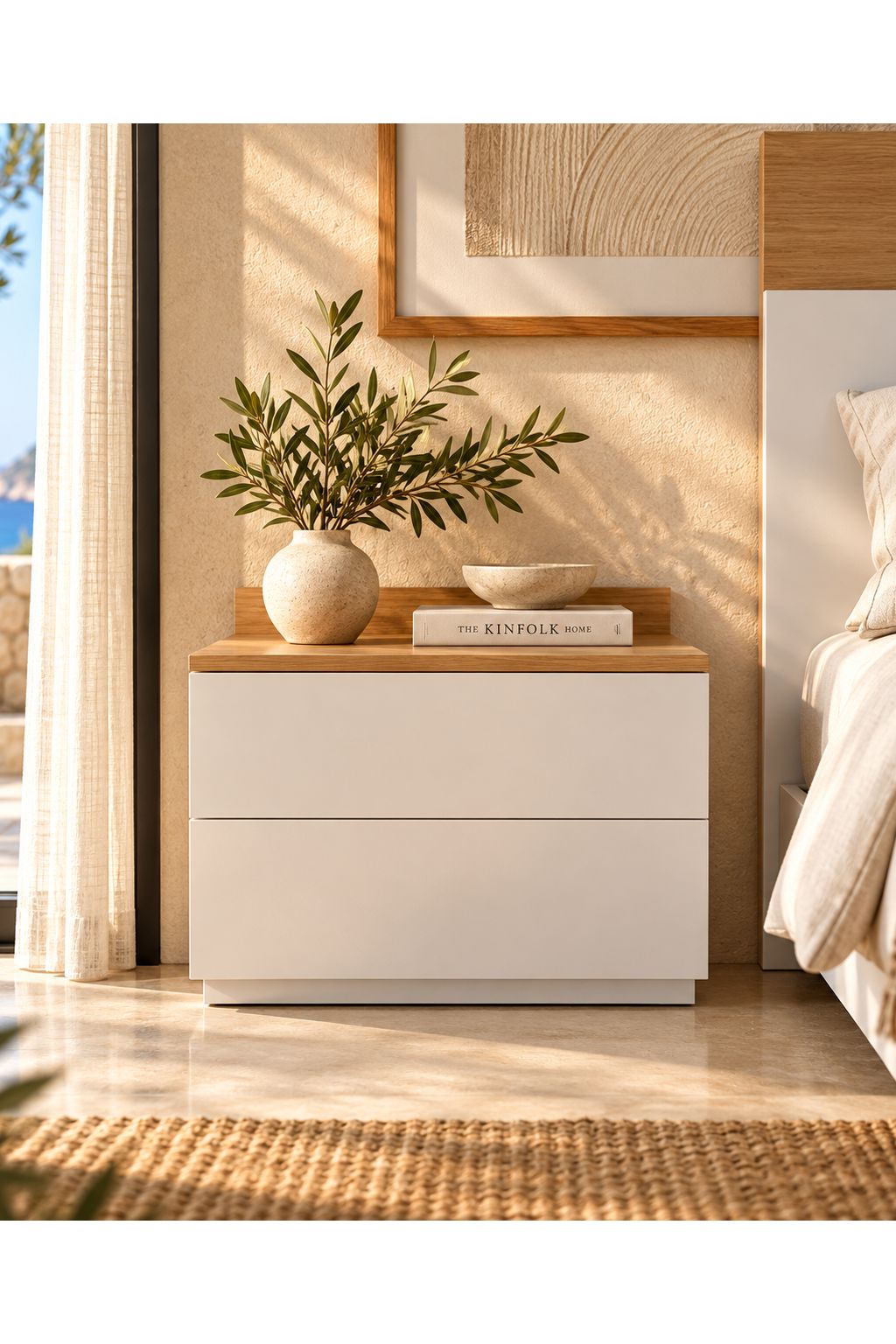 MESITA DUO 2C BLANCA