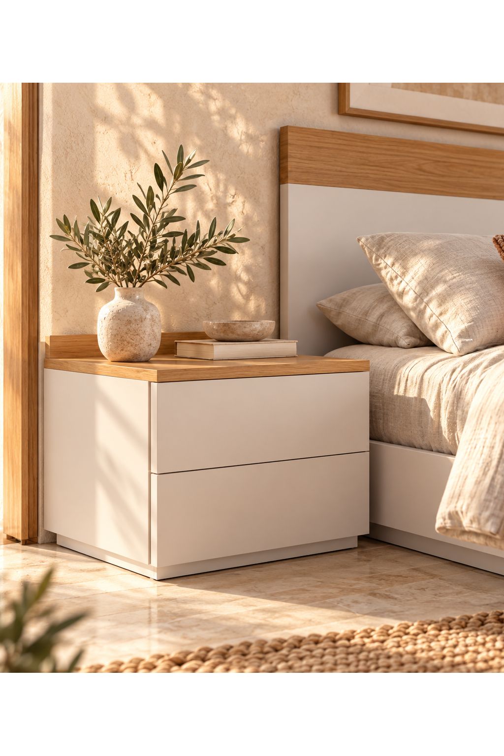 MESITA DUO 2C BLANCA - Imagen 2